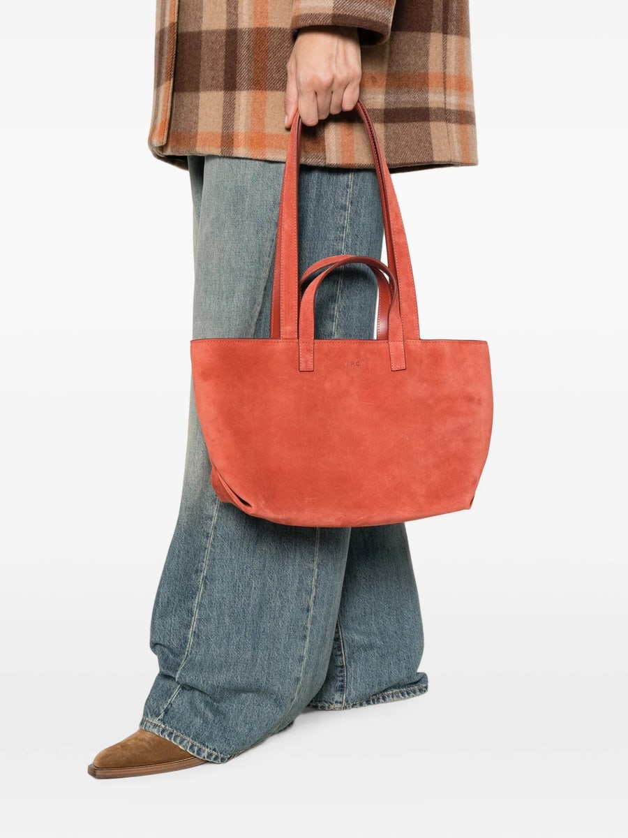 A.P.C. A.p.c. Suede Tote Bag, view 3