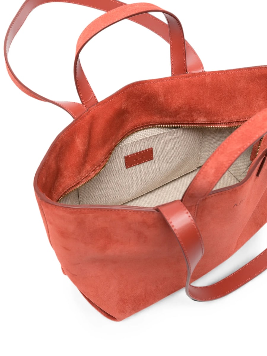 A.P.C. A.p.c. Suede Tote Bag, view 4