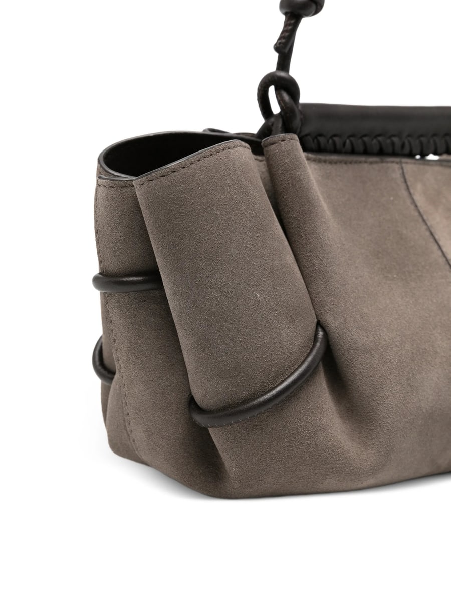 Hereu Hereu Mini Arta Suede Tote Bag, view 4