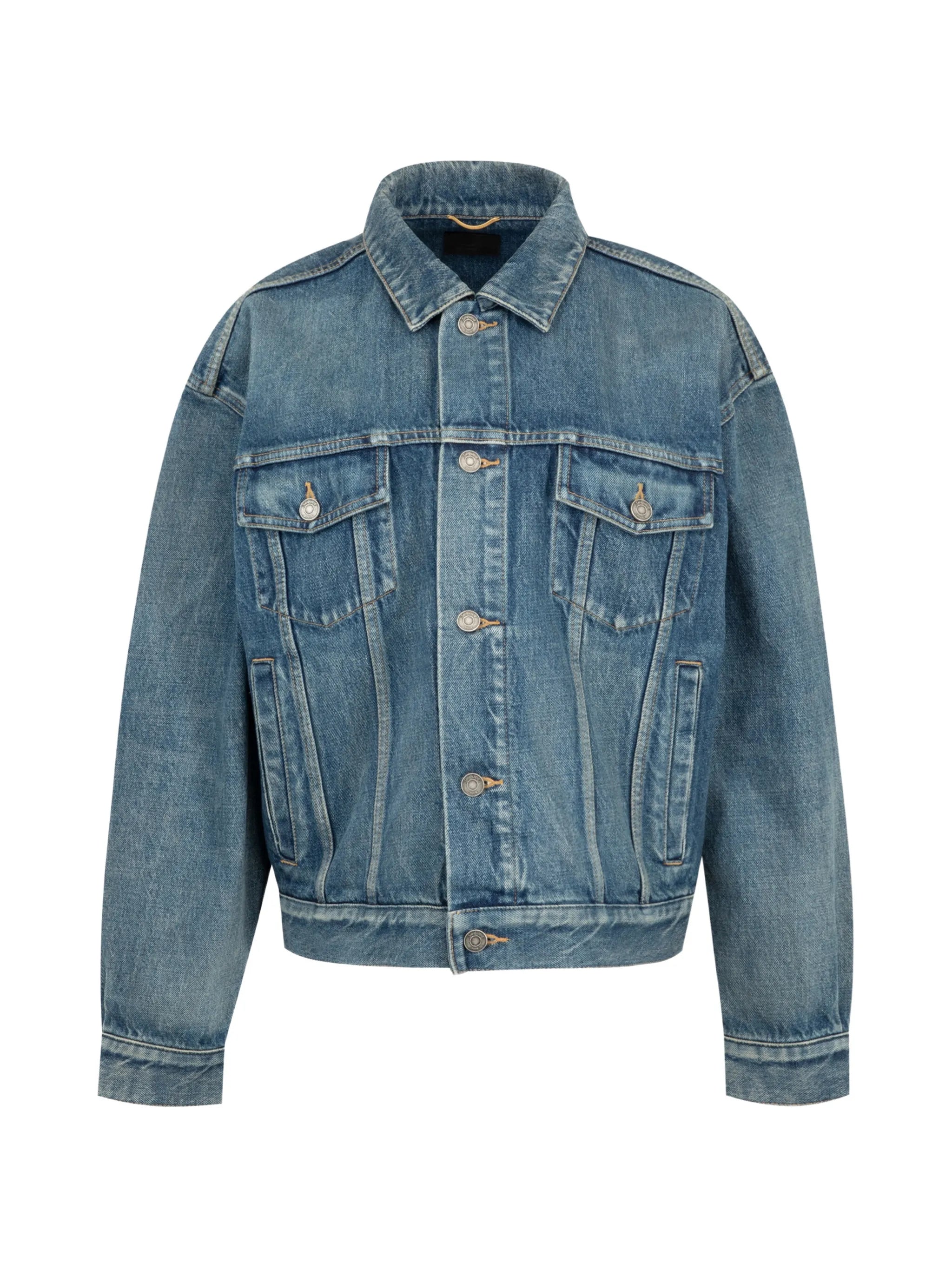Saint Laurent Saint Laurent 70s Trucker Denim Jacket