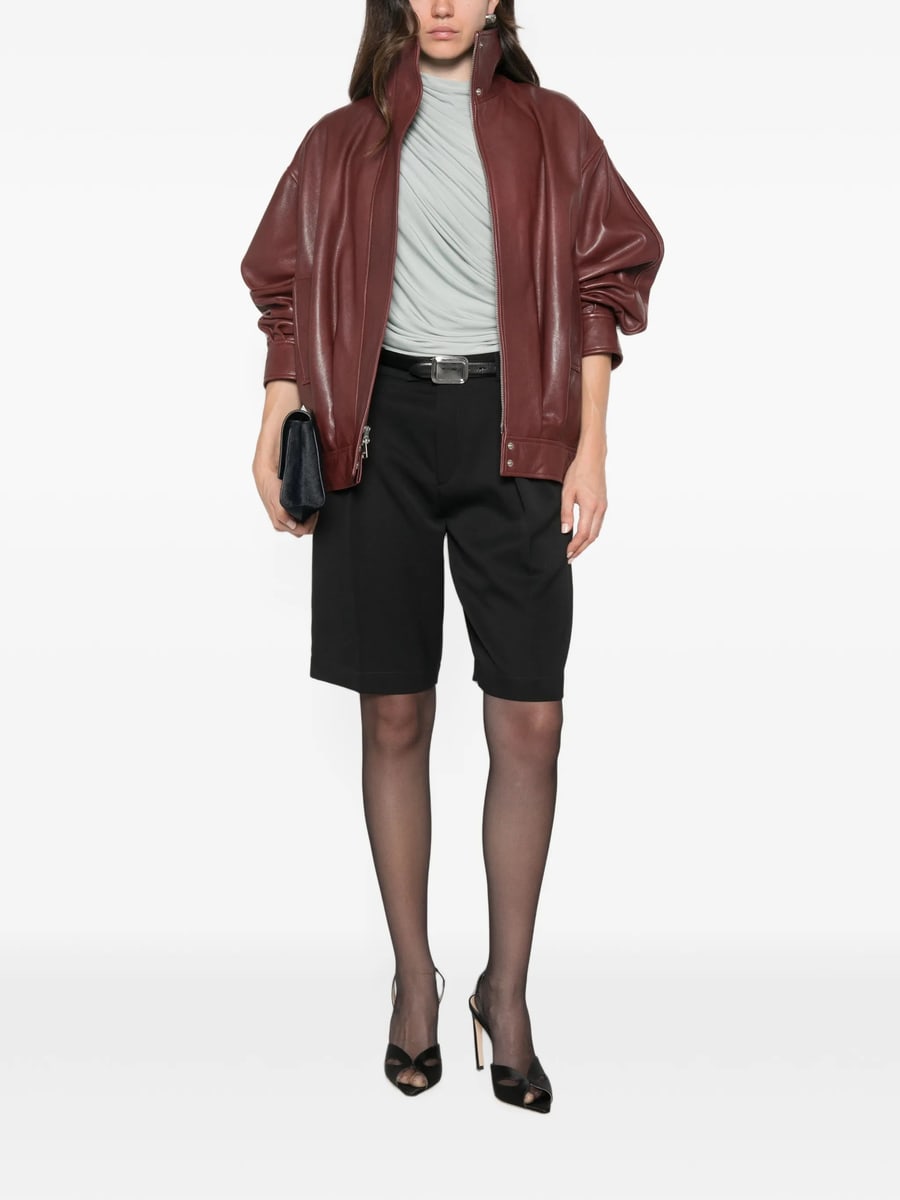 Saint Laurent Saint Laurent Tailored Shorts, view 4