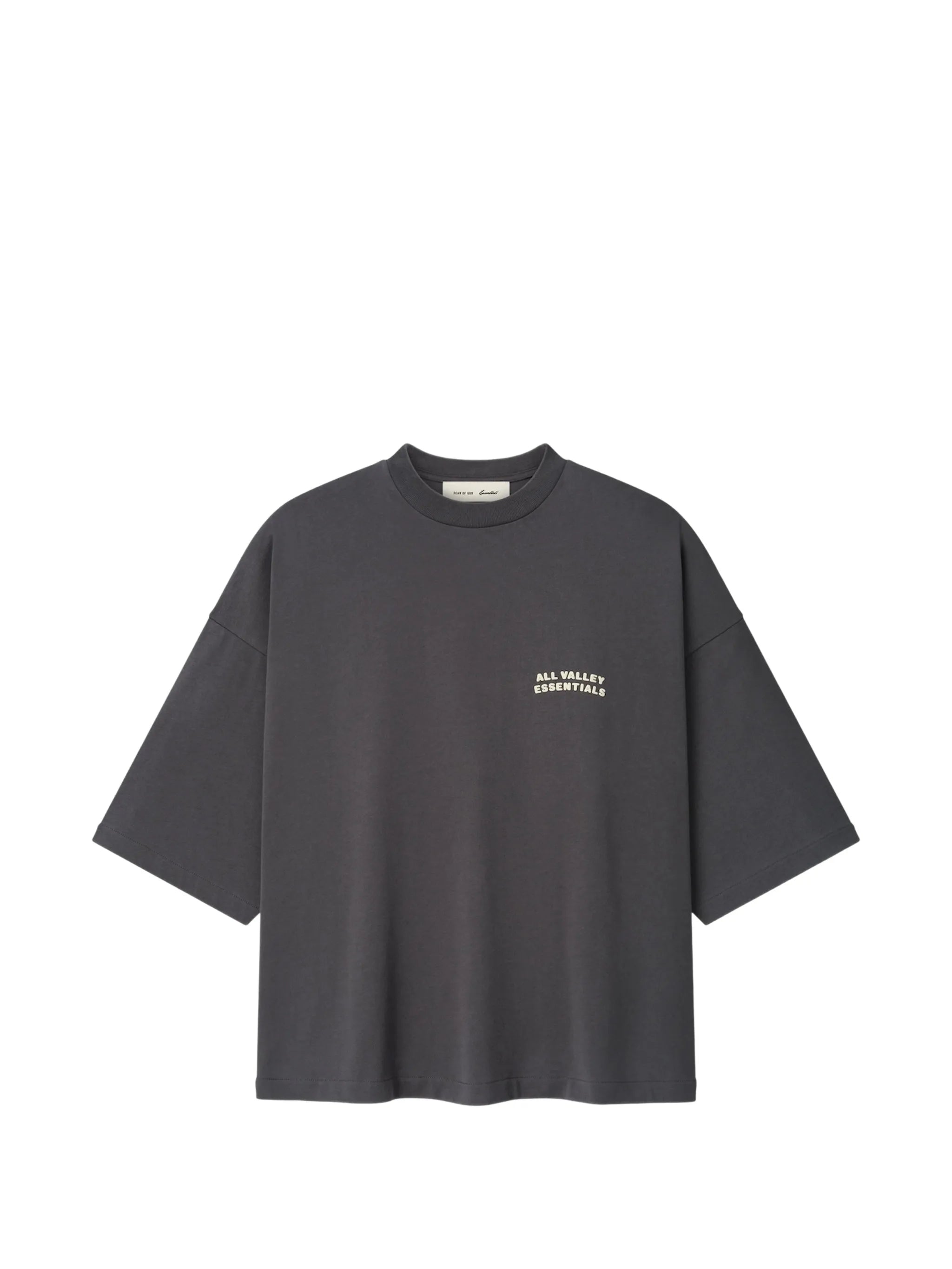 Fear of God Essentials Fear Of God Essentials Merch Tee Logo-print Drop-shoulder T-shirt