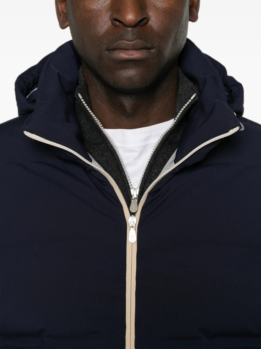 Brunello Cucinelli Brunello Cucinelli Hooded Puffer Jacket, view 4