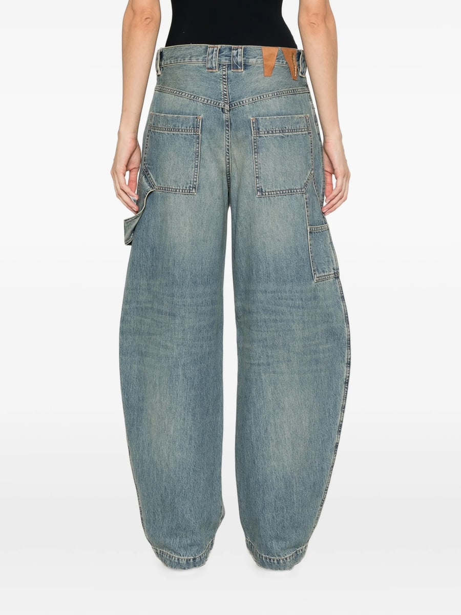 Darkpark Darkpark Faded Hammer-loop Jeans, view 2