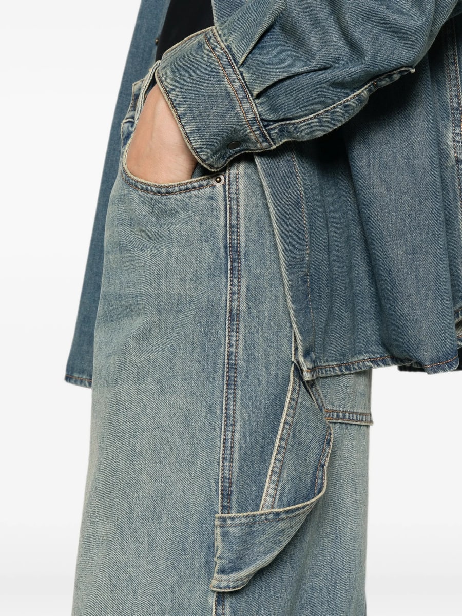 Darkpark Darkpark Faded Hammer-loop Jeans, view 3
