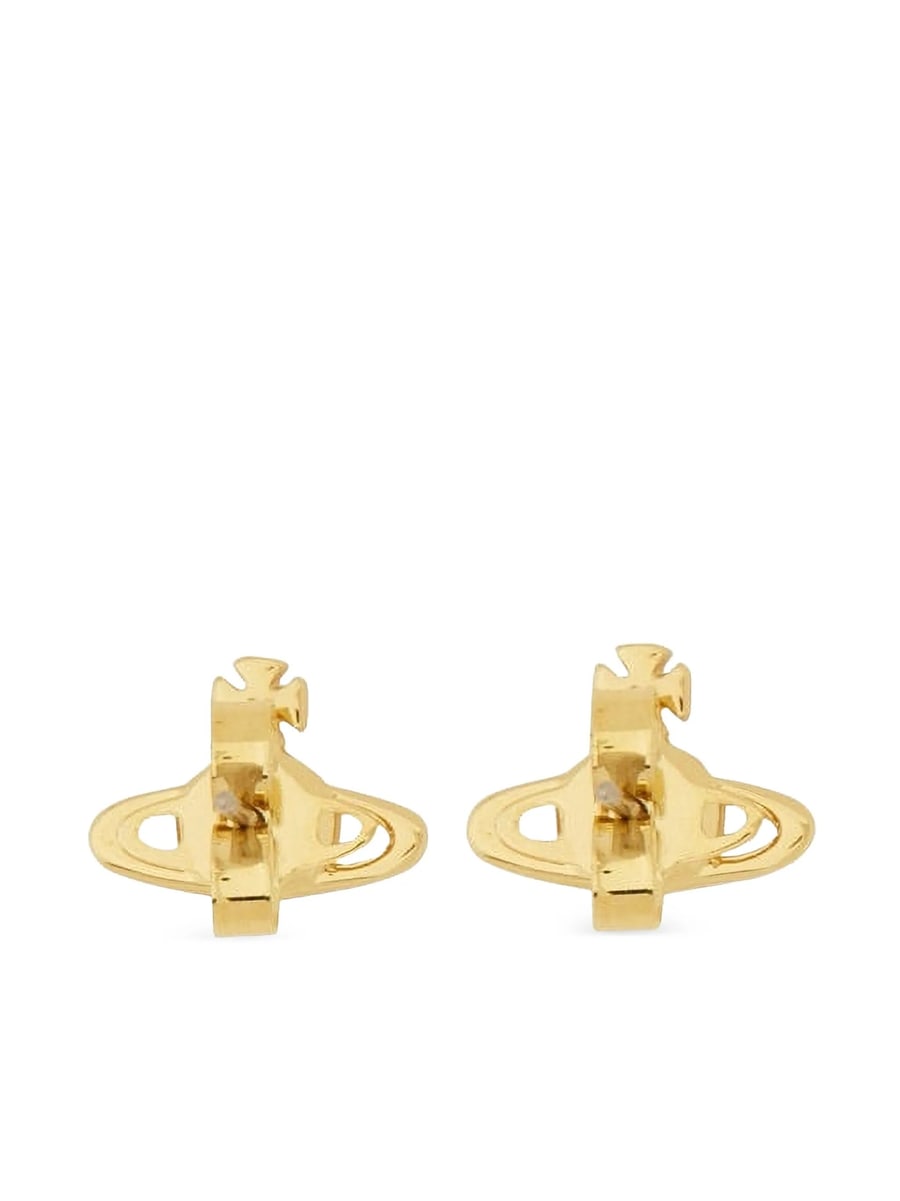 Vivienne Westwood Vivienne Westwood Nano Solitaire Orb Crystal-embellished Earrings, view 2