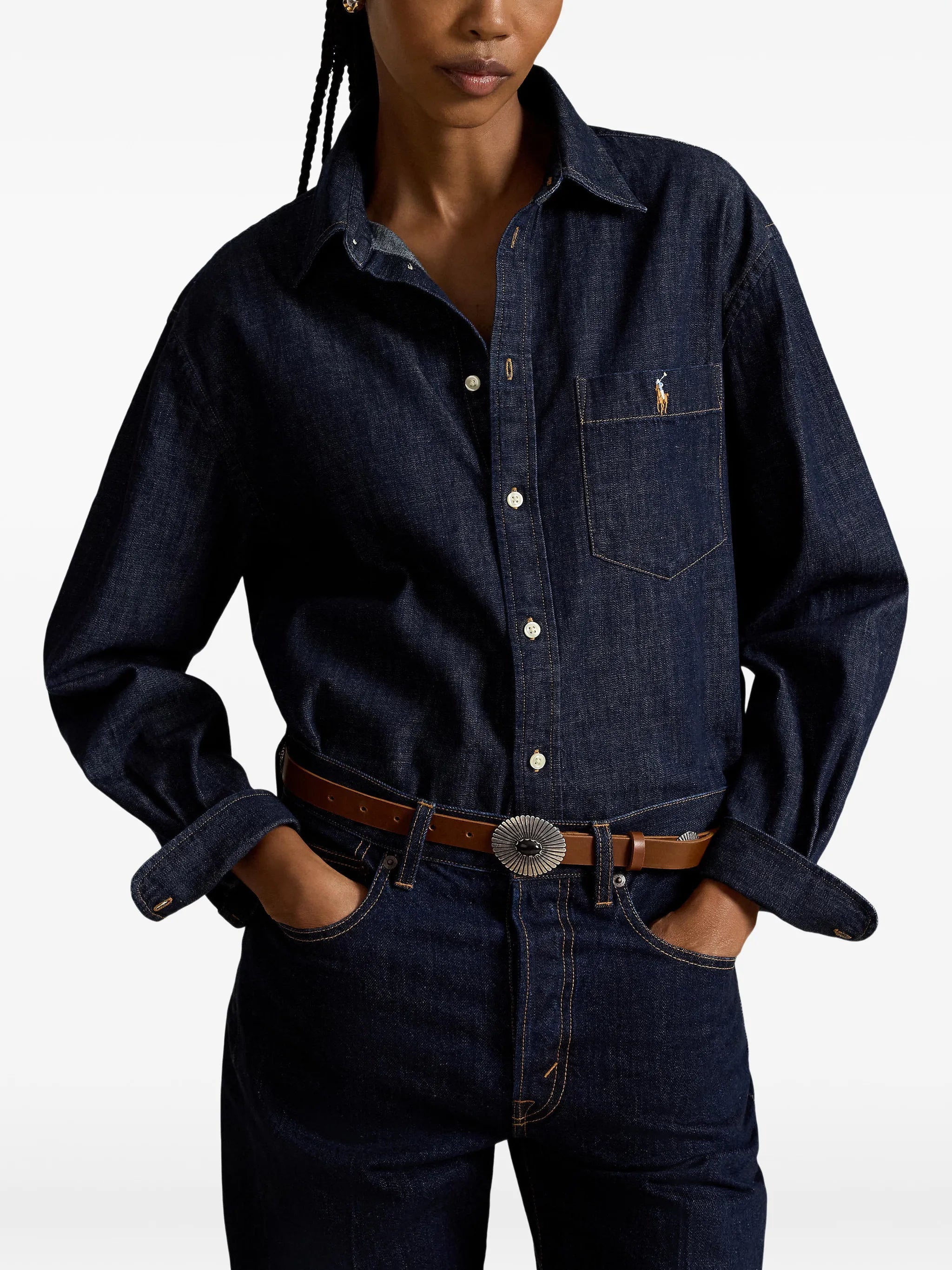 Ralph Lauren Ralph Lauren Logo-embroidered Pocket Shirt, view 2