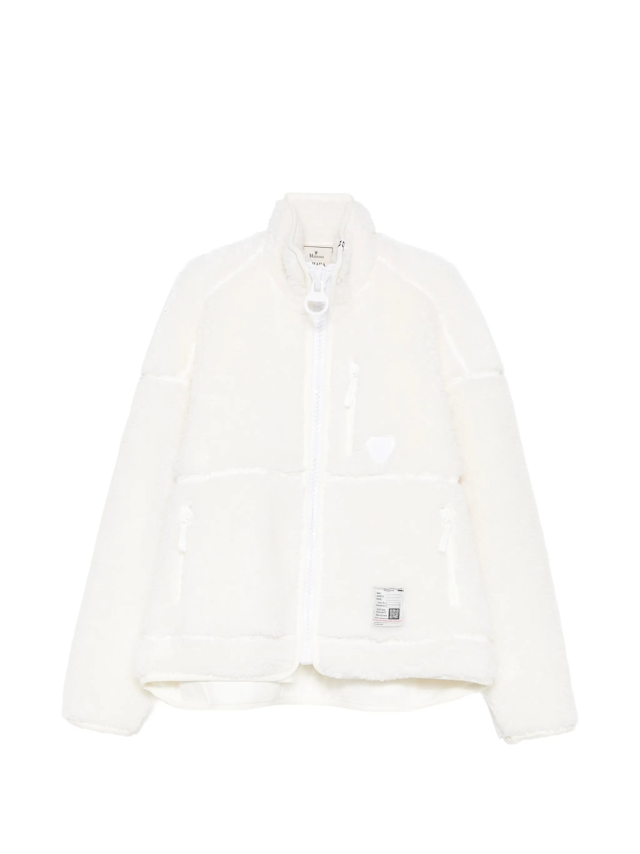 Maison Mihara Yasuhiro Maison Mihara Yasuhiro Fleece Zip-up Jacket