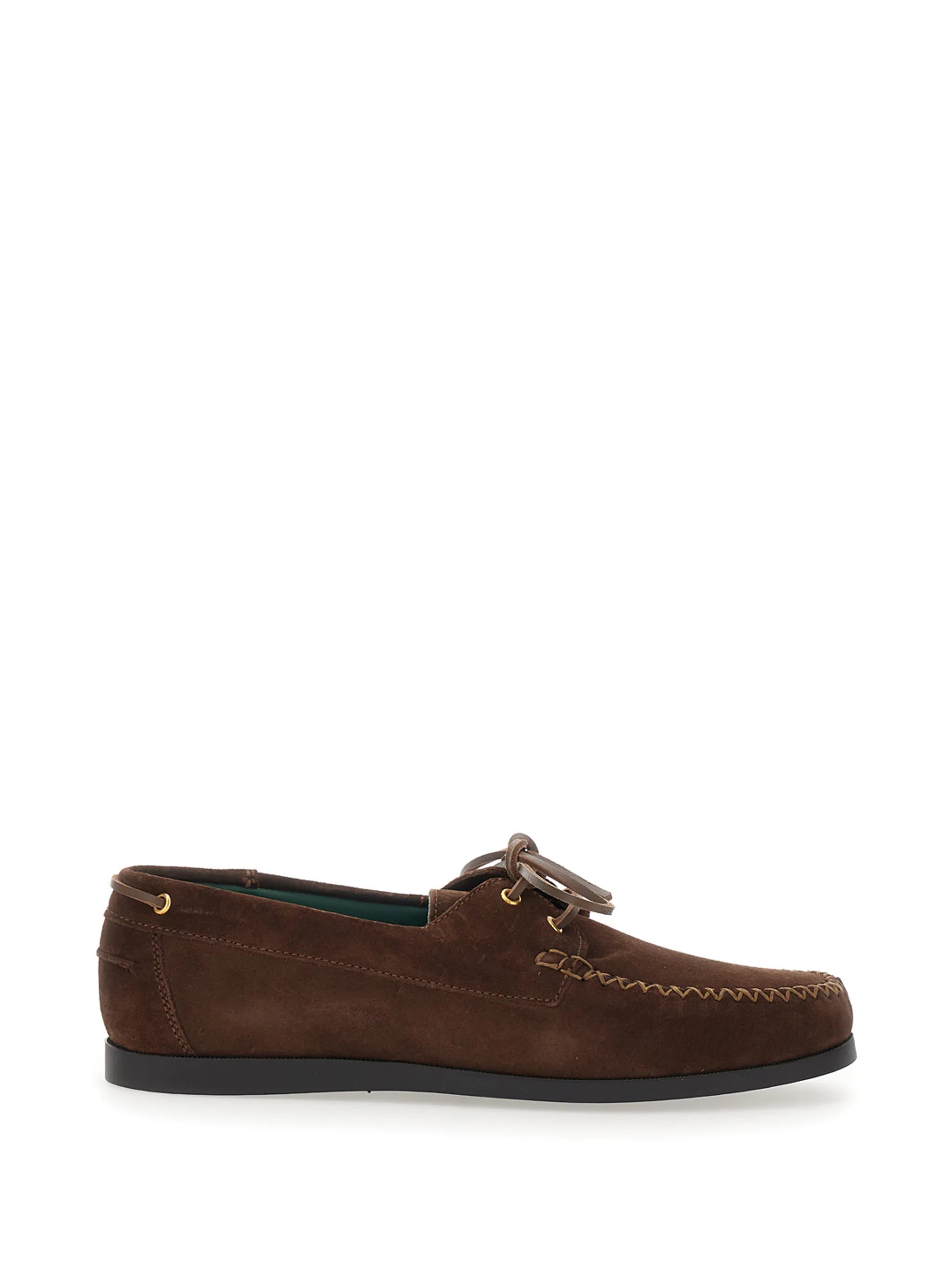 Vinny's Vinny's Lace-up Round-toe Loafers