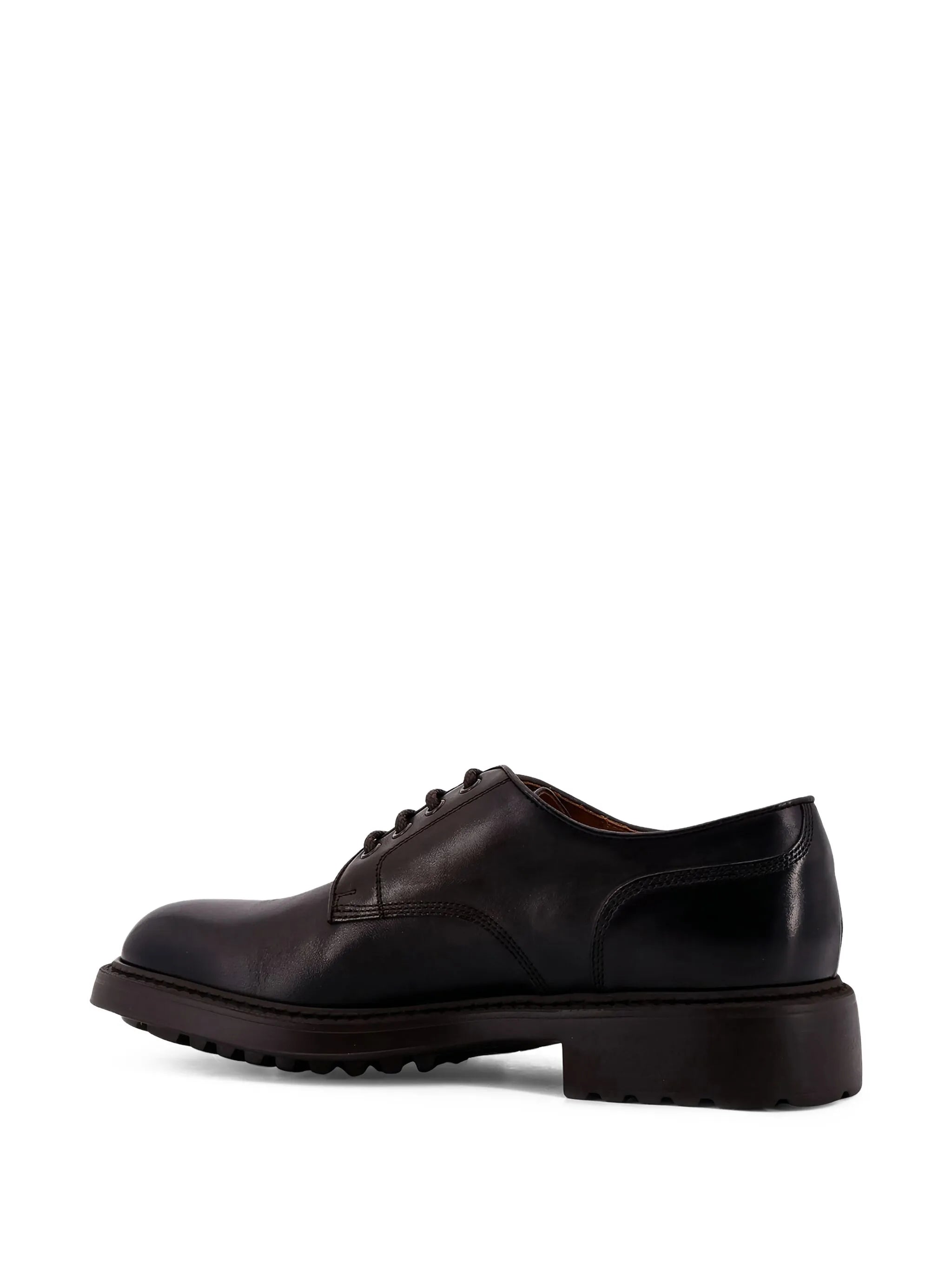 Doucal's Doucal's Lace-up Leather Derby Shoes, view 2