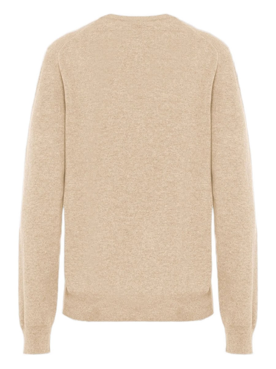 Malo Malo V-neck Cashmere Sweater, view 3