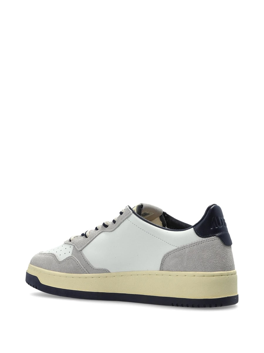 Autry Autry Medalist Suede-panel Sneakers, view 4