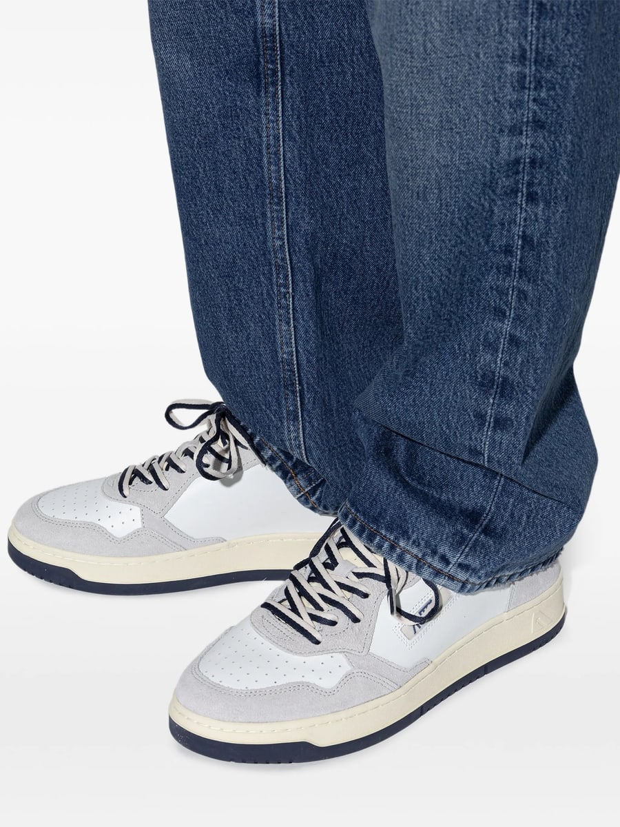 Autry Autry Medalist Suede-panel Sneakers, view 5