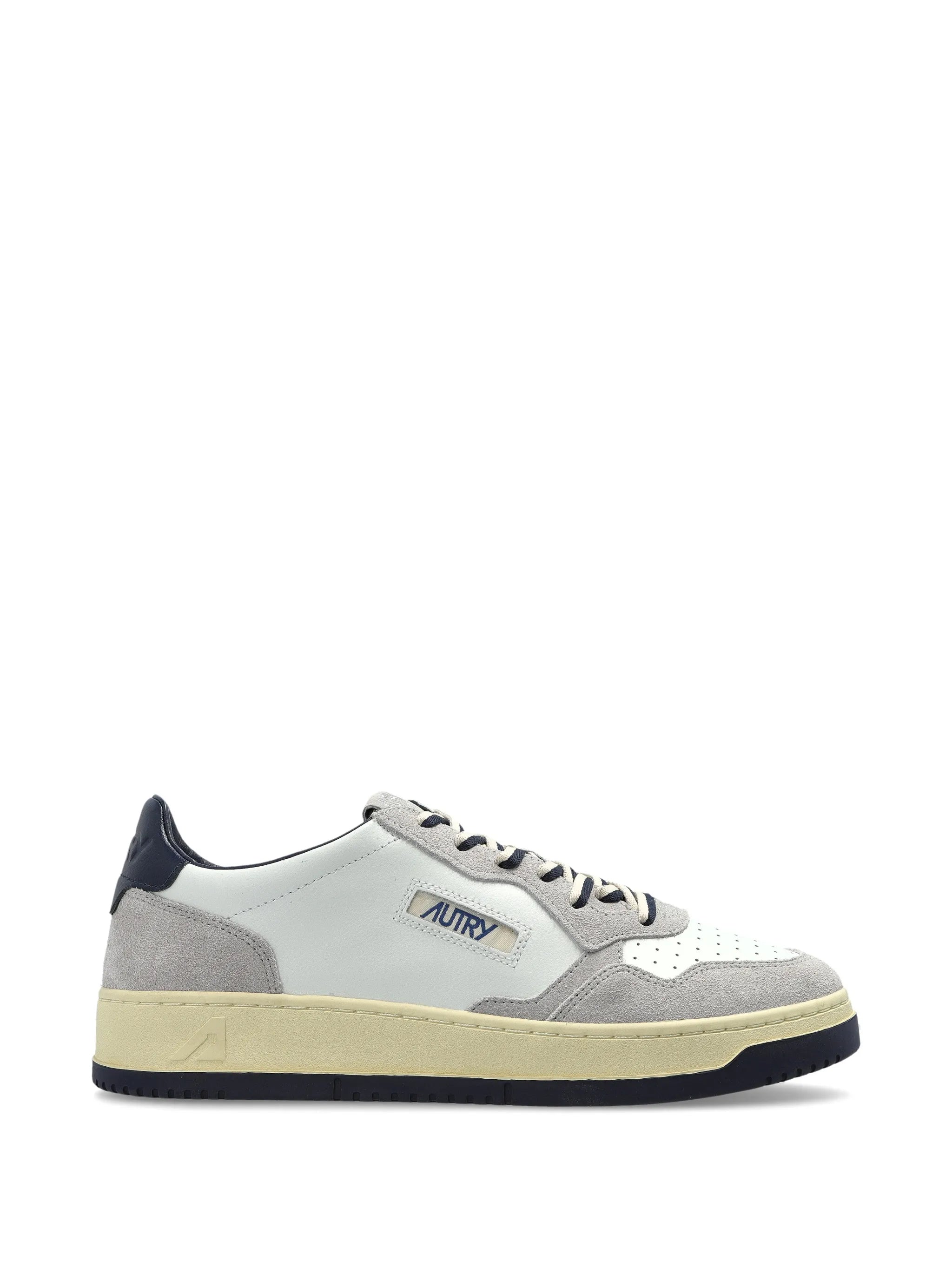 Autry Autry Medalist Suede-panel Sneakers