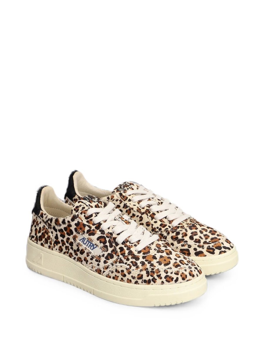Autry Autry Leopard-print Sneakers, view 3