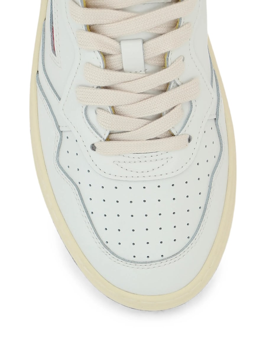 Autry Autry Medalist Perforated Leather Sneakers, view 3