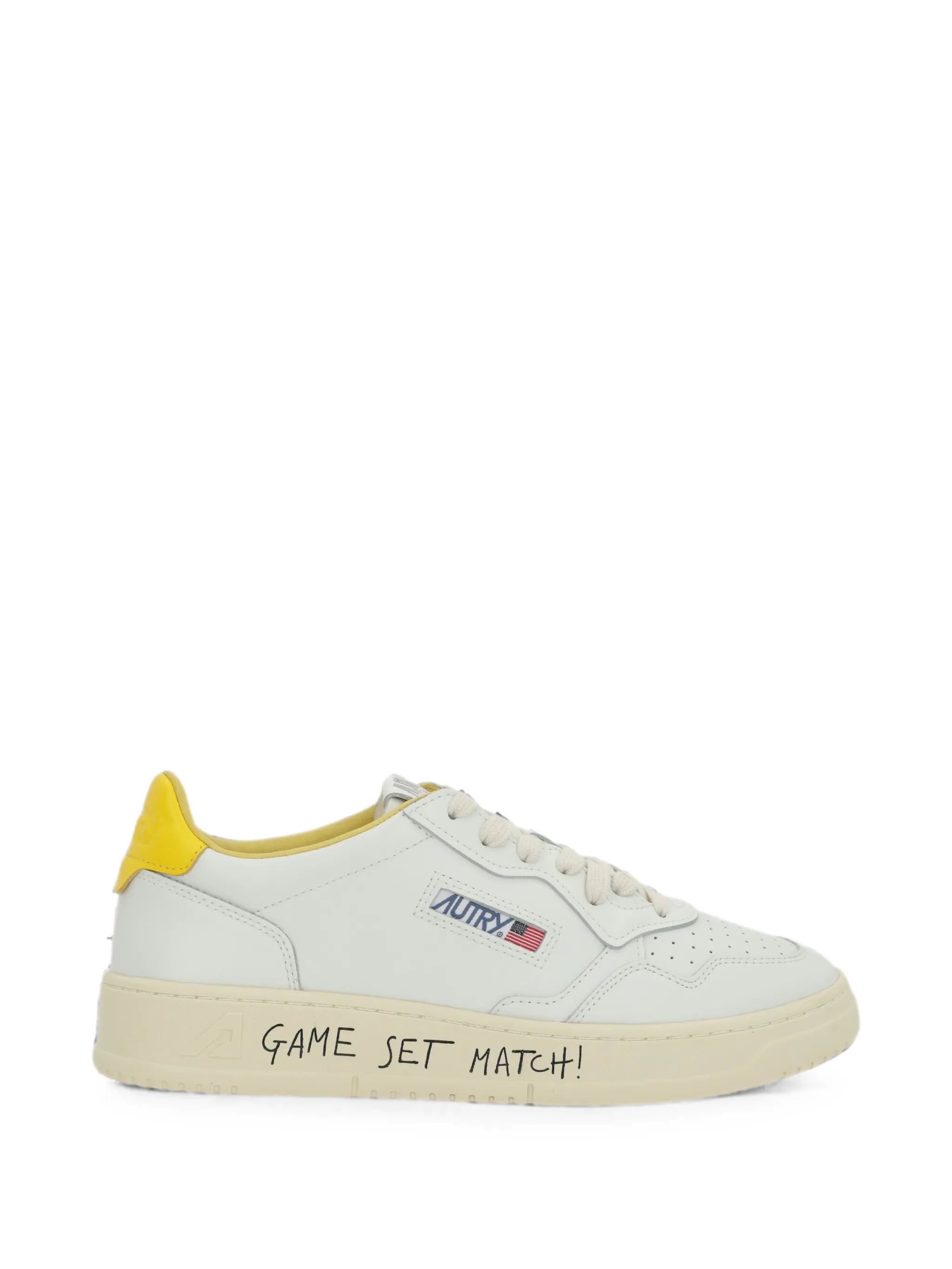 Autry Autry Medalist Perforated Leather Sneakers