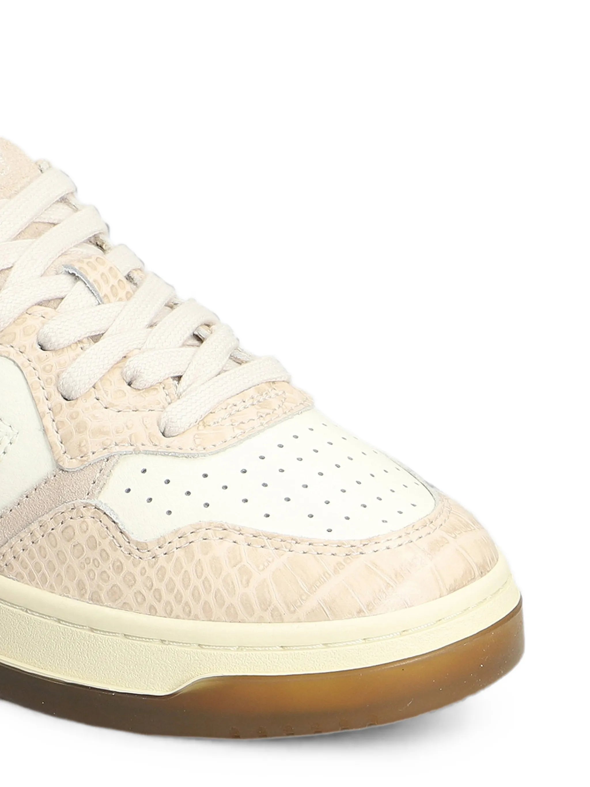 Autry Autry Medalist Crocodile-effect Sneakers, view 2