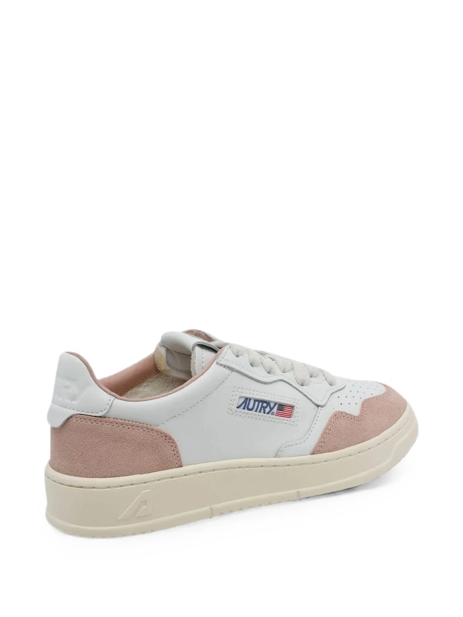 Autry Autry Medalist Suede-panel Sneakers, view 4
