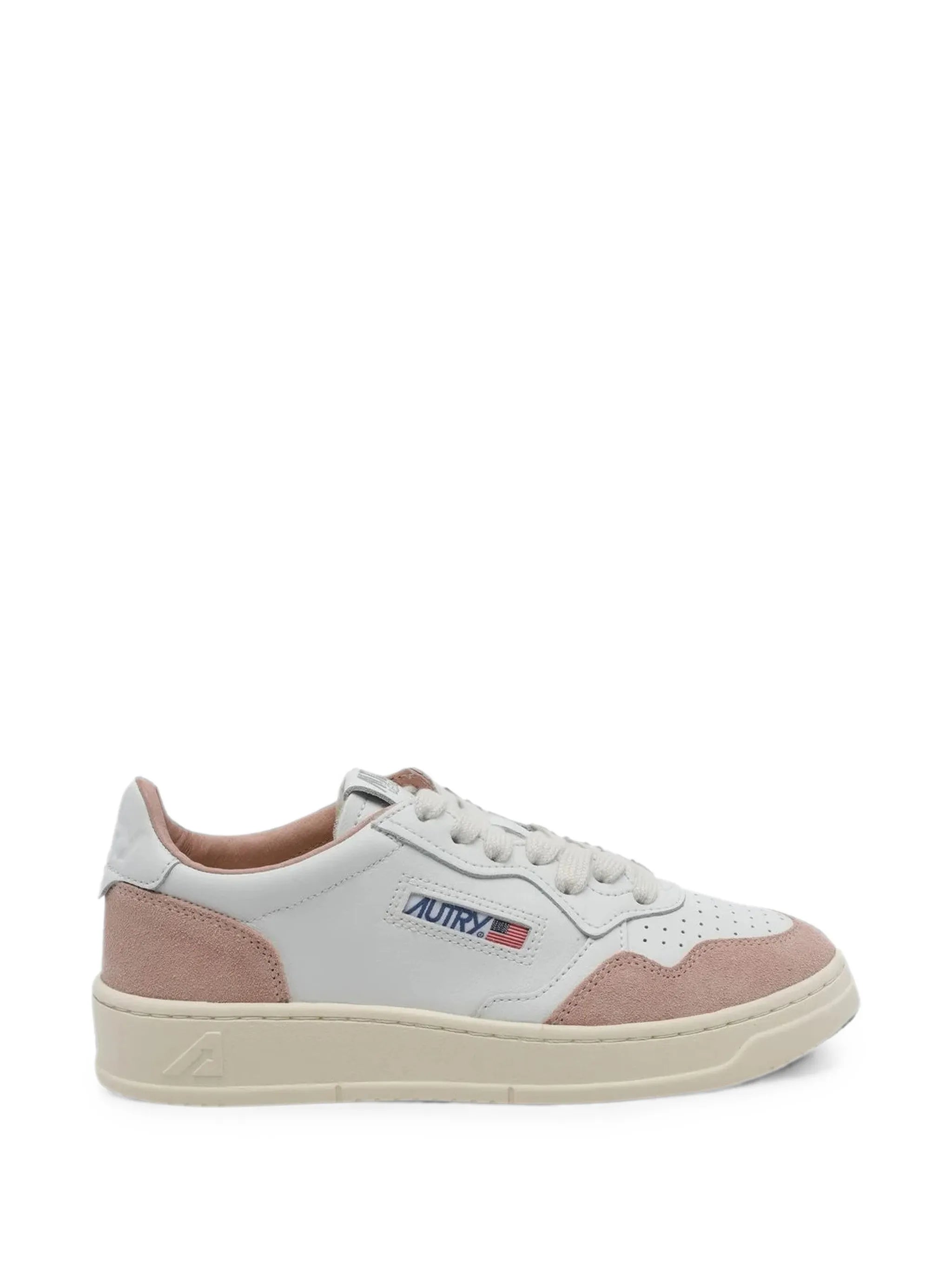 Autry Autry Medalist Suede-panel Sneakers