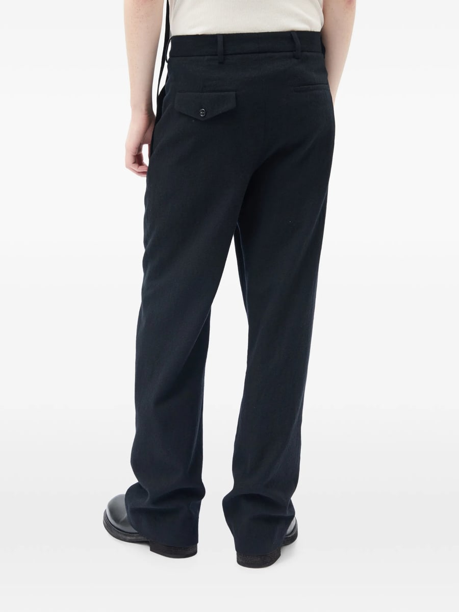 Ann Demeulemeester Ann Demeulemeester Brushed-wool Trousers, view 3