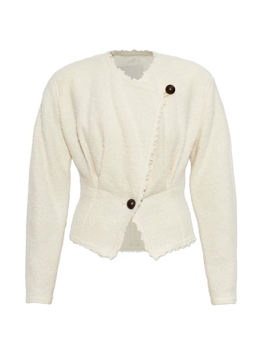 Isabel Marant Isabel Marant Bouclé-texture Raw-edge Jacket