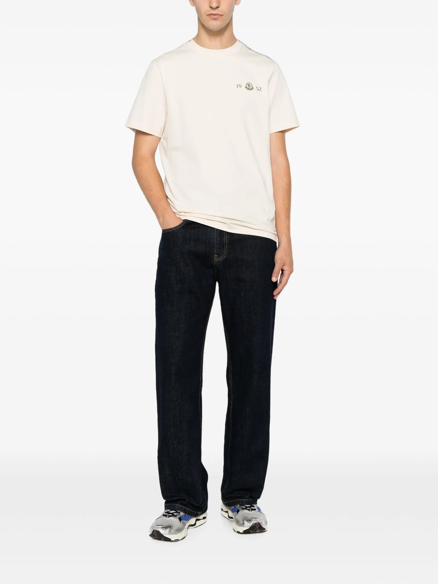 Moncler Moncler Logo-patch T-shirt, view 2