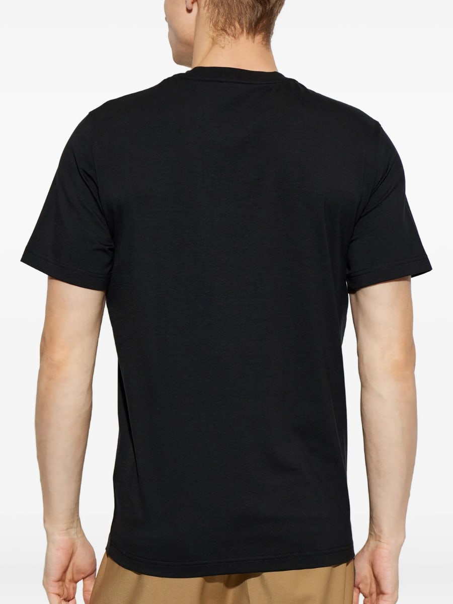Moncler Moncler Logo-patch T-shirt, view 5