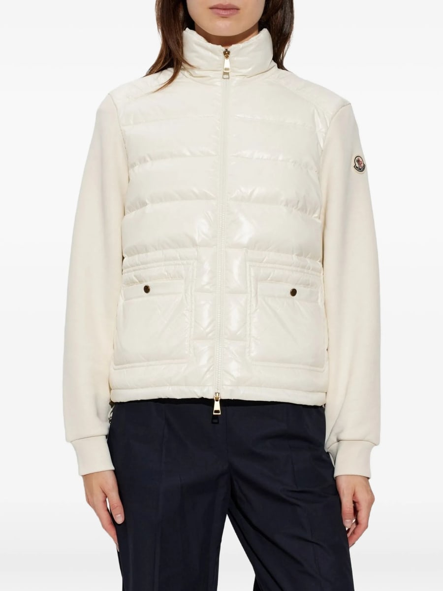 Moncler Moncler Horizontal-quilted Padded Jacket, view 5