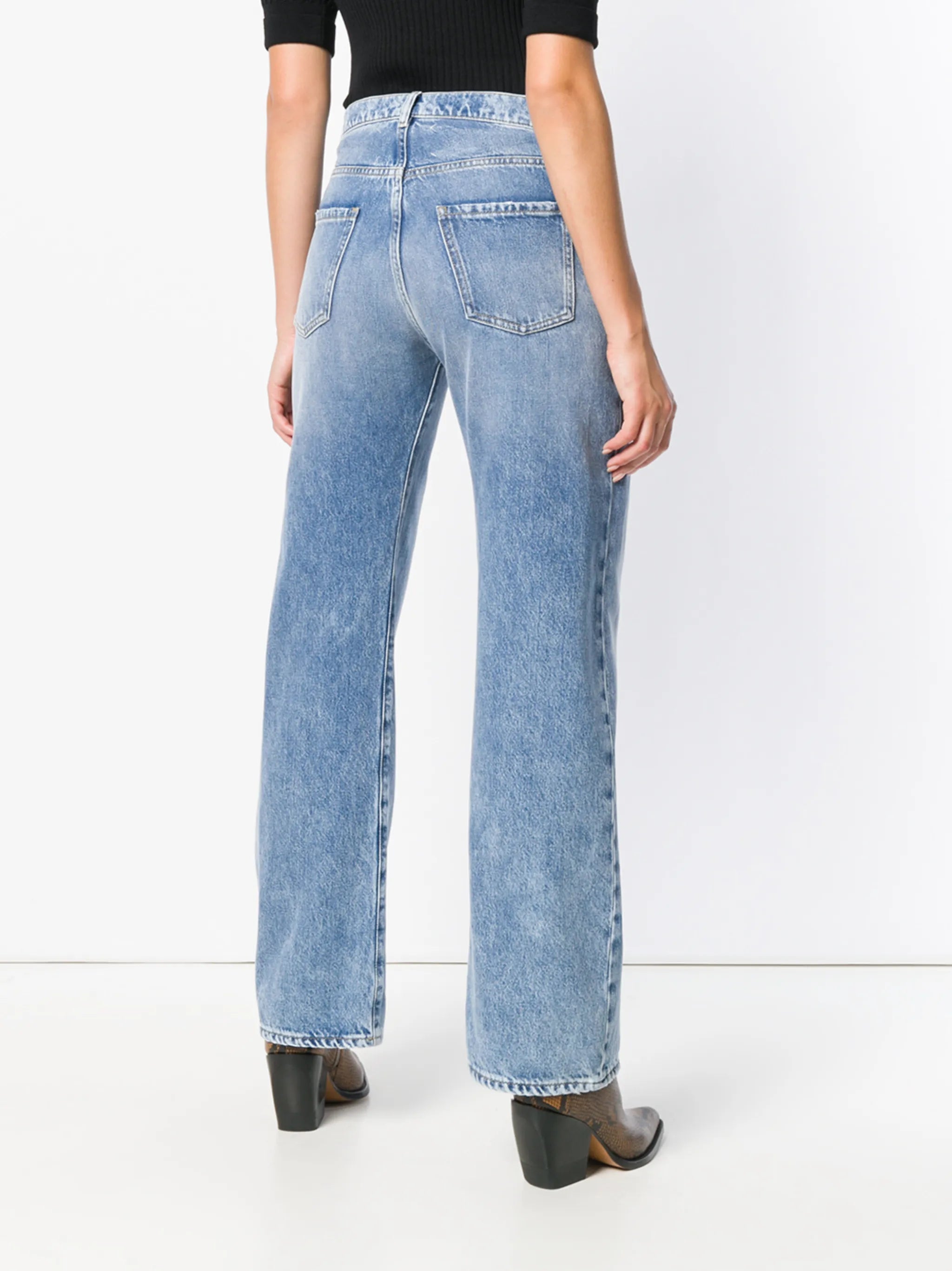 Maison Margiela Maison Margiela Straight Jeans With Contrasted Pockets, view 2