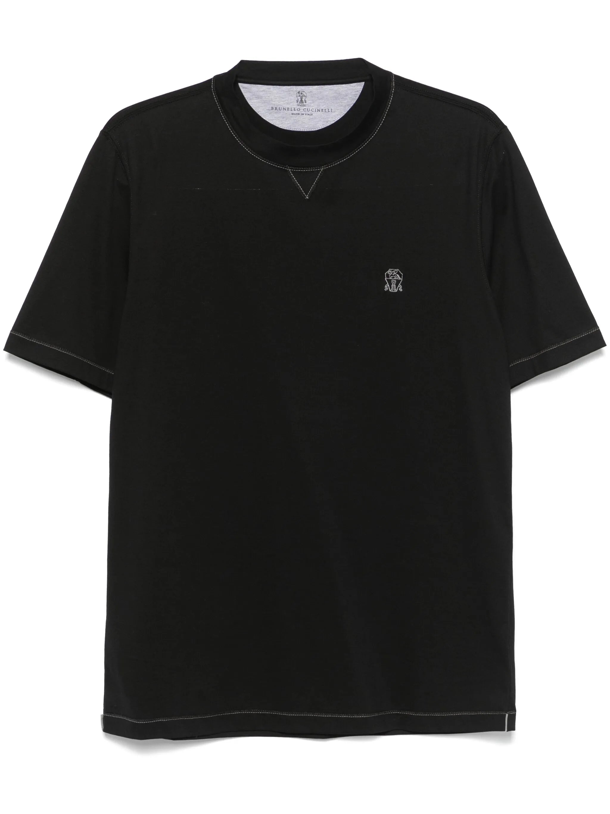 Brunello Cucinelli Brunello Cucinelli Embroidered-logo T-shirt