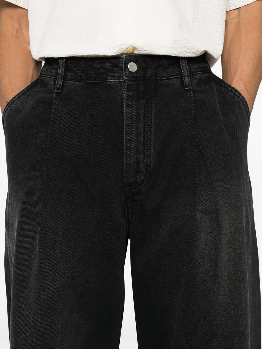 Studio Nicholson Studio Nicholson Puch Pleated Jeans, view 3