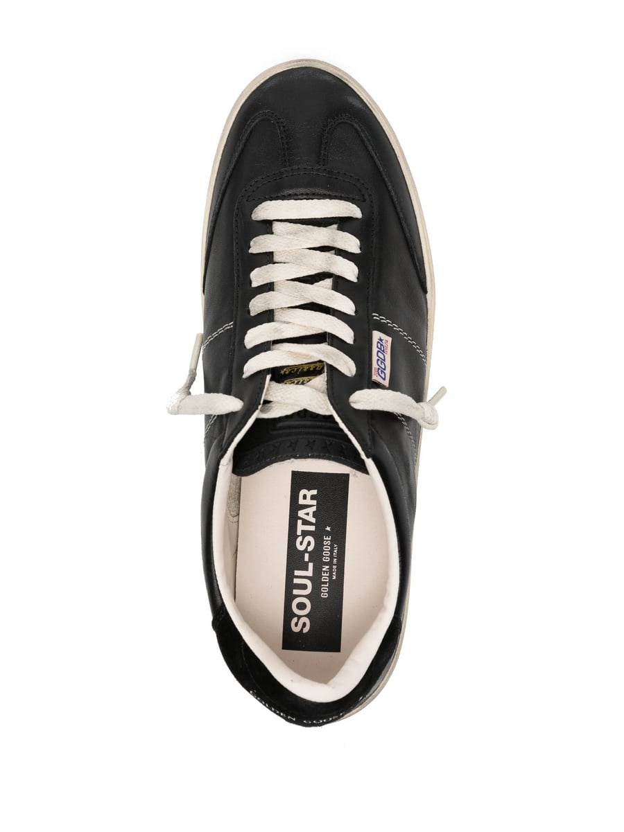 Golden Goose Golden Goose Soul Star Trainers In Black Bio-based Nappa, view 2