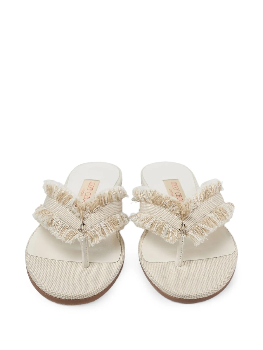 Jimmy Choo Jimmy Choo Bay Flat Sandals, view 3