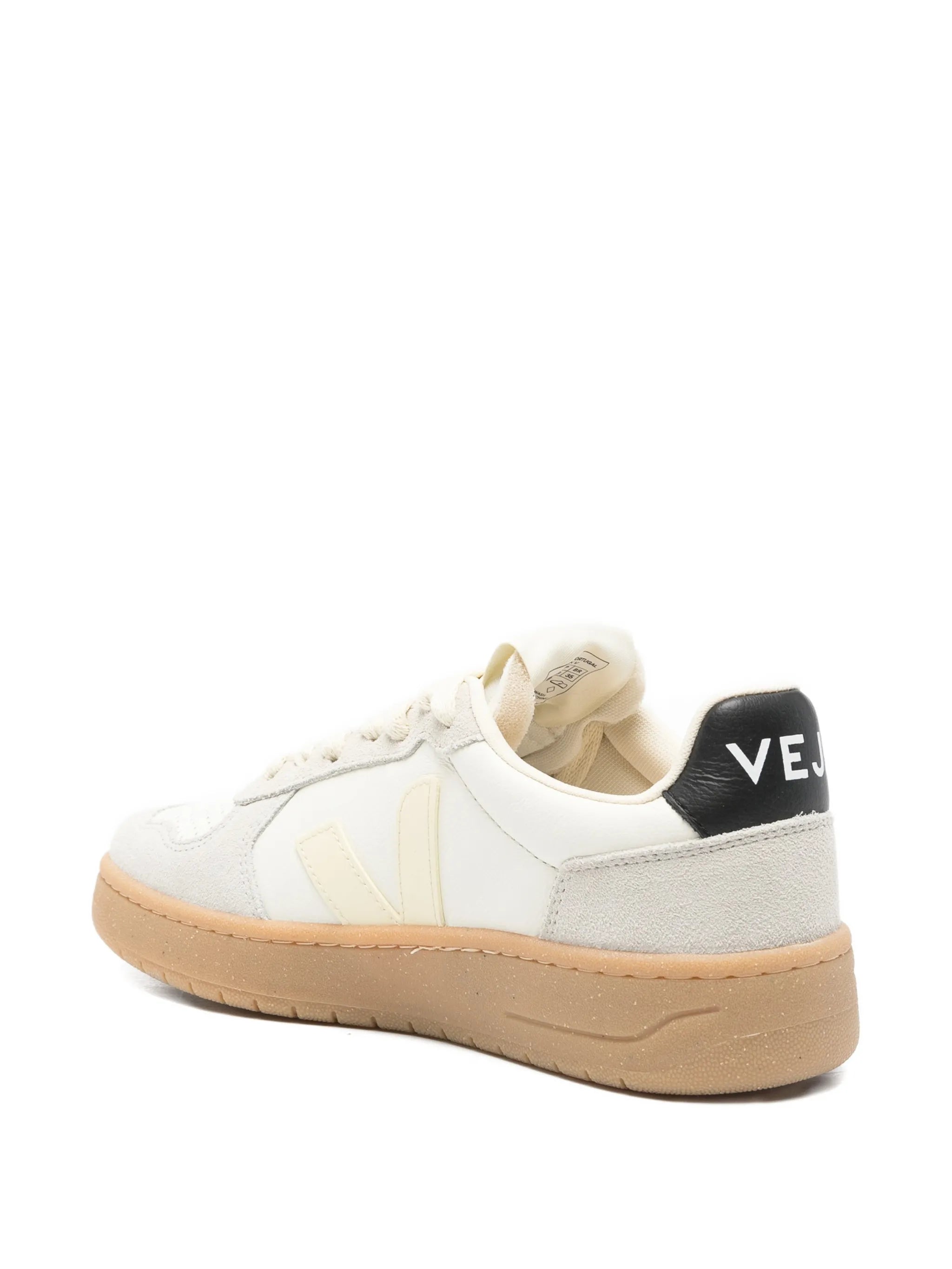 Veja Veja V-82 Suede Panelled Sneakers, view 2