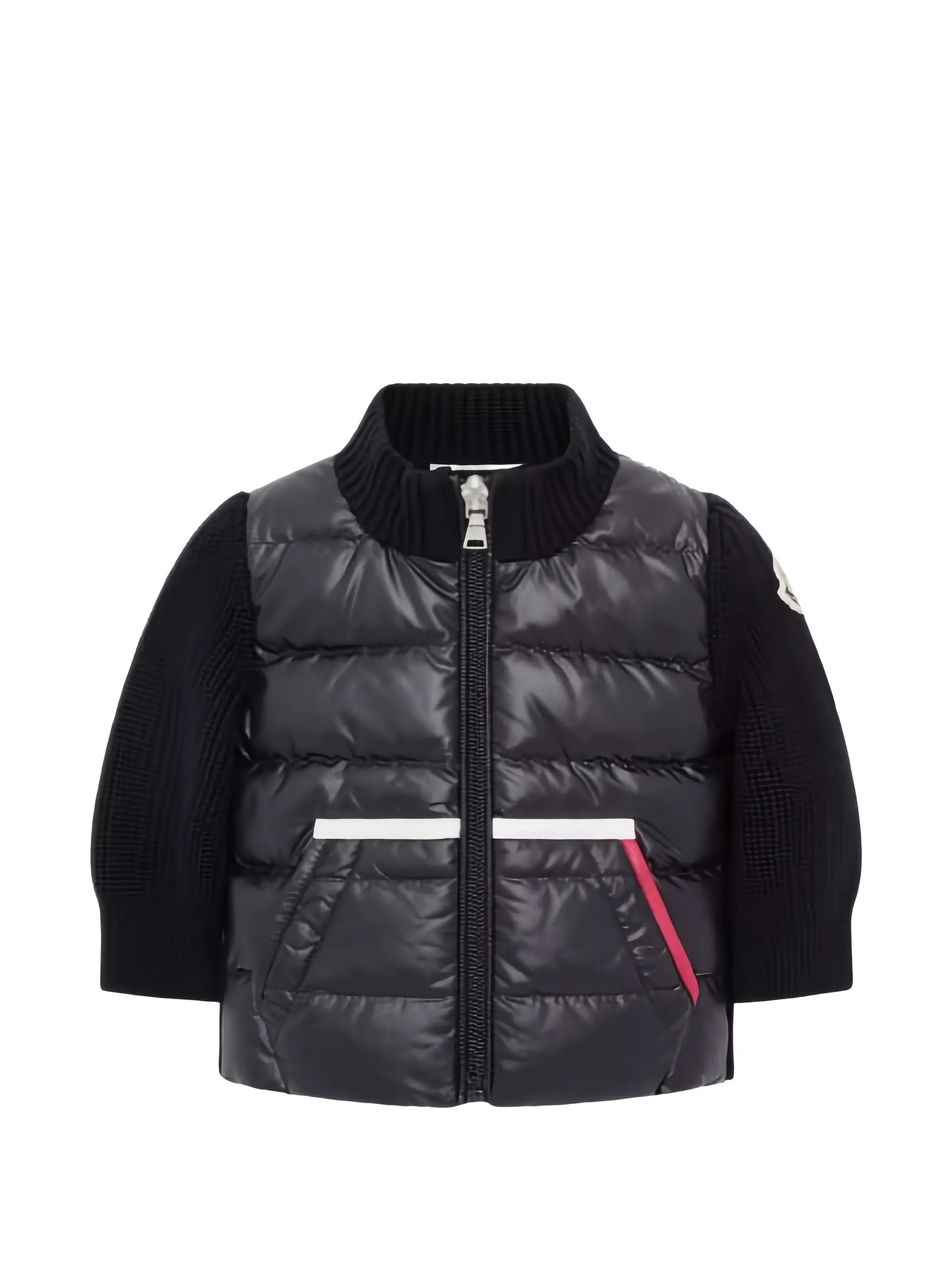 Moncler Moncler Quilted Panelled Zip-up Jacket
