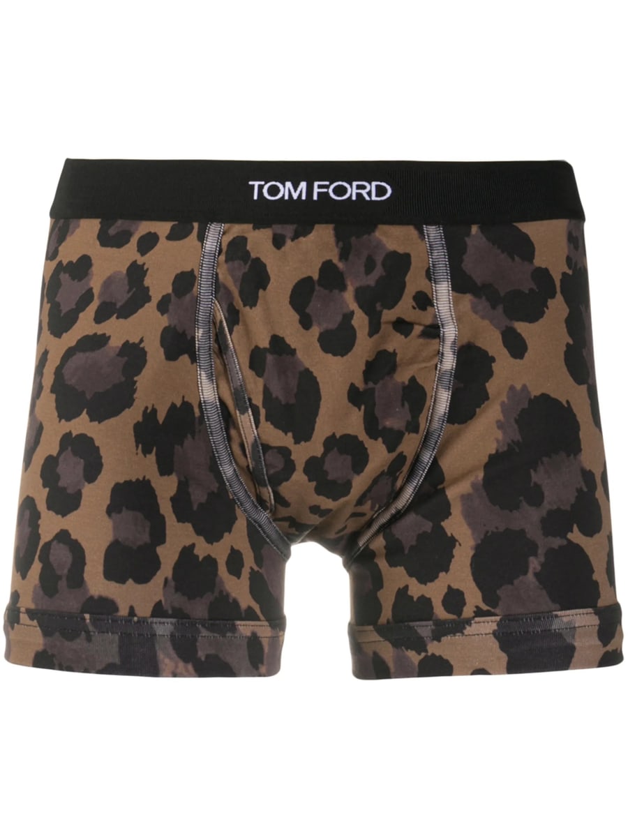 Tom Ford Underwear Tom Ford Underwear Leopard-print Boxers