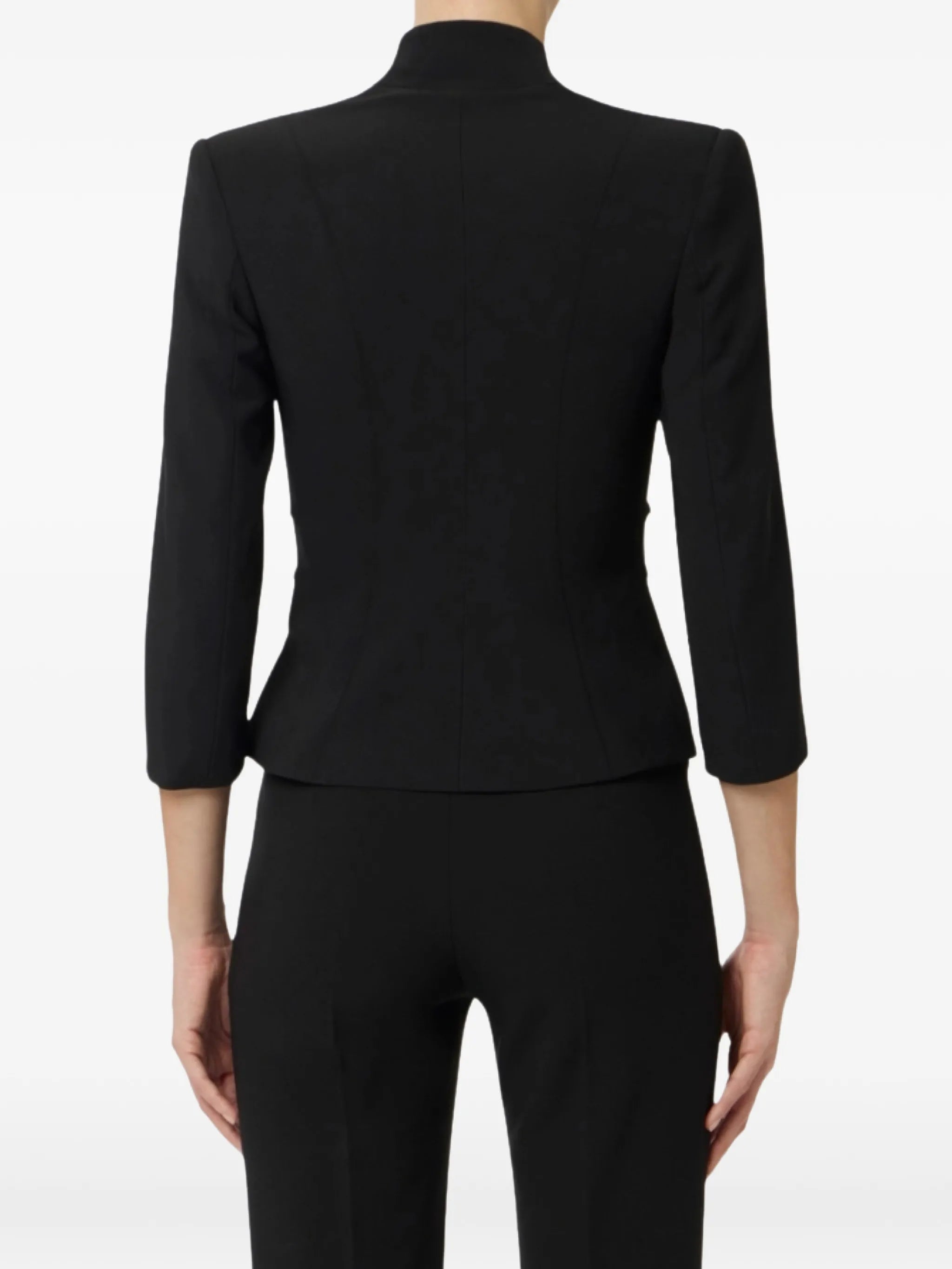Elisabetta Franchi Elisabetta Franchi V-neck Buckle Blazer, view 2