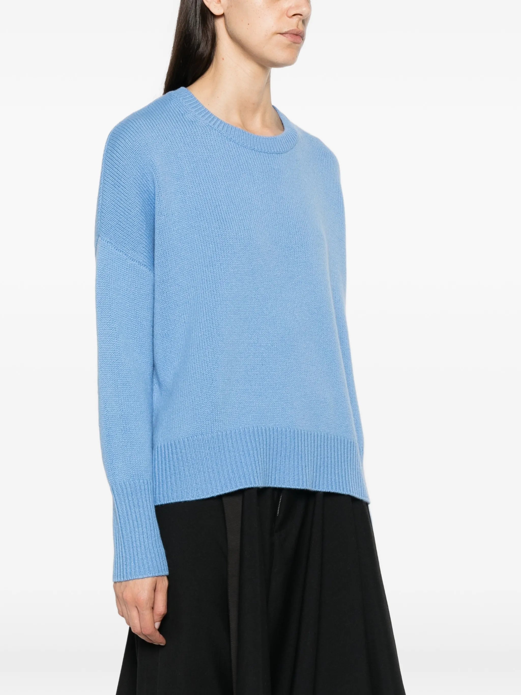 Lisa Yang Lisa Yang Mila Ribbed-knit Crew-neck Sweater, view 2