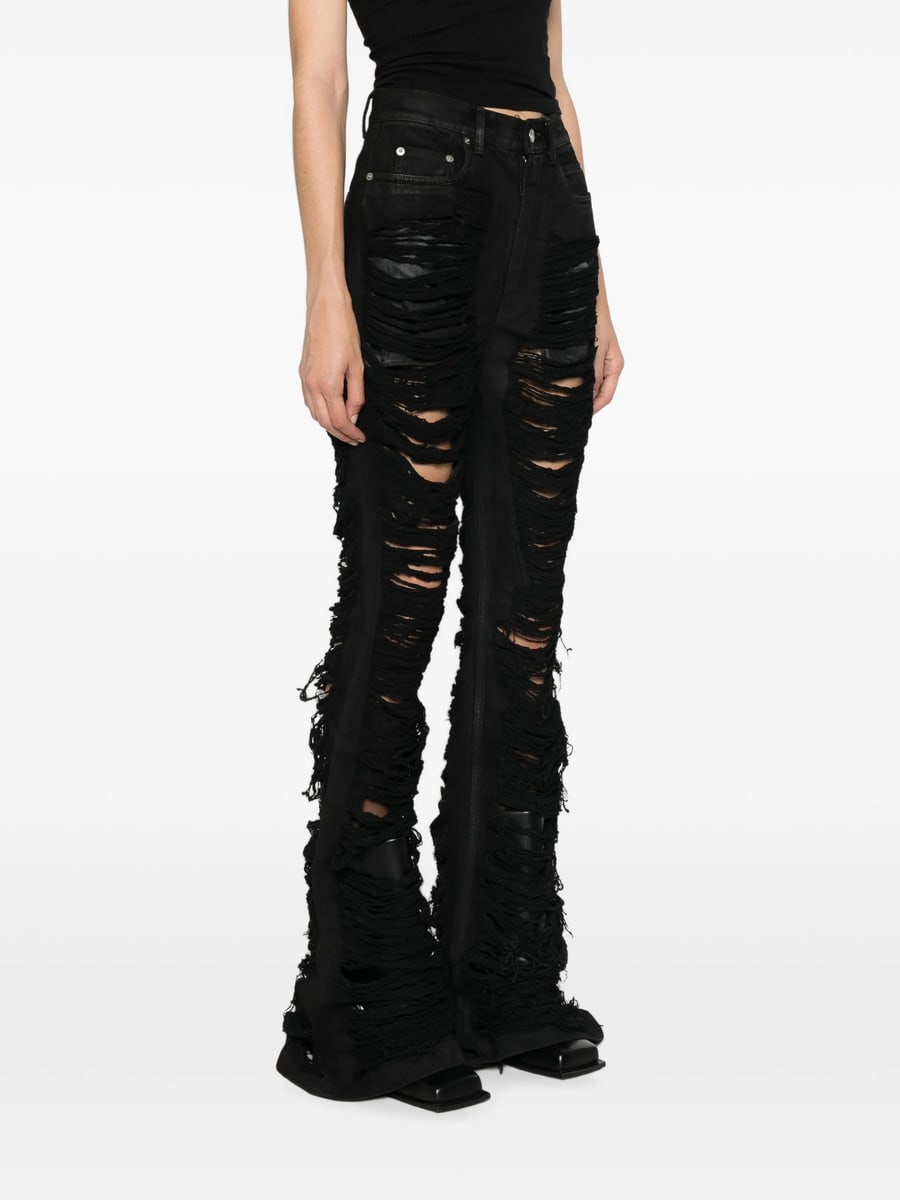 Rick Owens DRKSHDW Rick Owens Drkshdw Bolan Bootcut Jeans, view 2