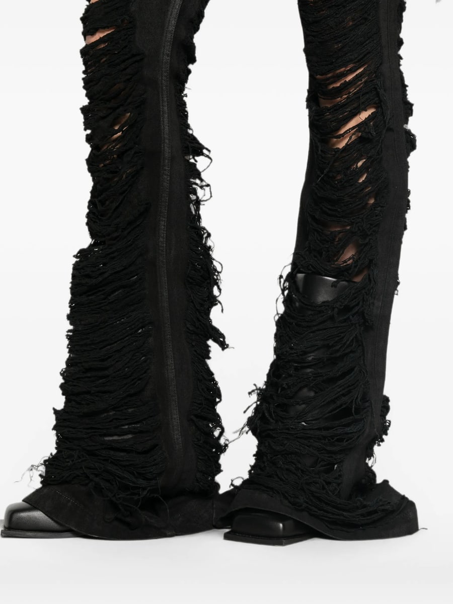 Rick Owens DRKSHDW Rick Owens Drkshdw Bolan Bootcut Jeans, view 3