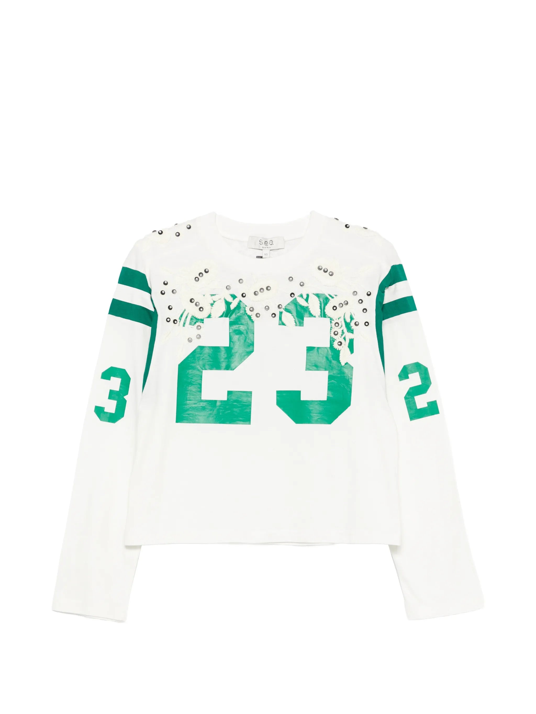 Sea Sea Georgie Embellished T-shirt