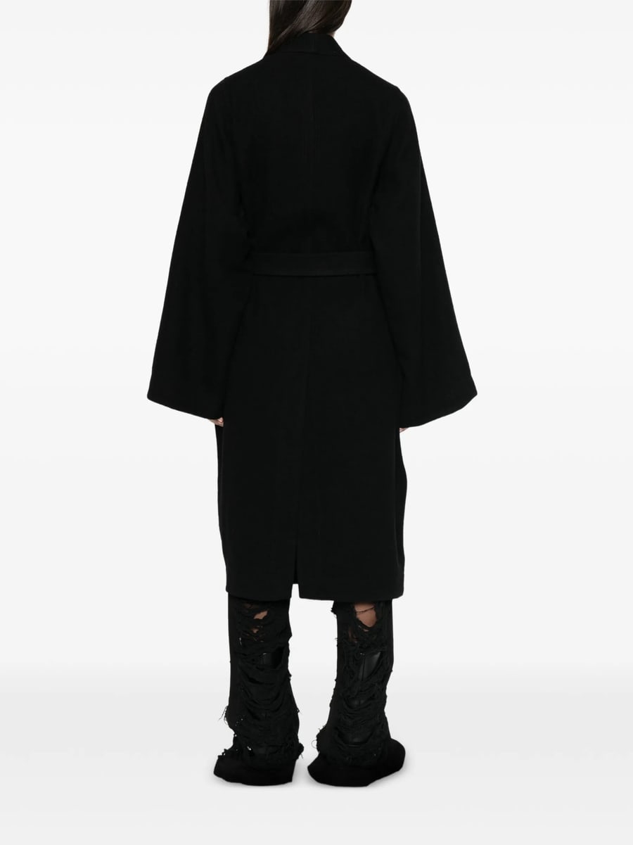 Rick Owens Rick Owens Belted Oversized Coat, view 5