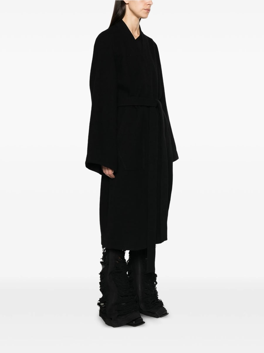 Rick Owens Rick Owens Belted Oversized Coat, view 6