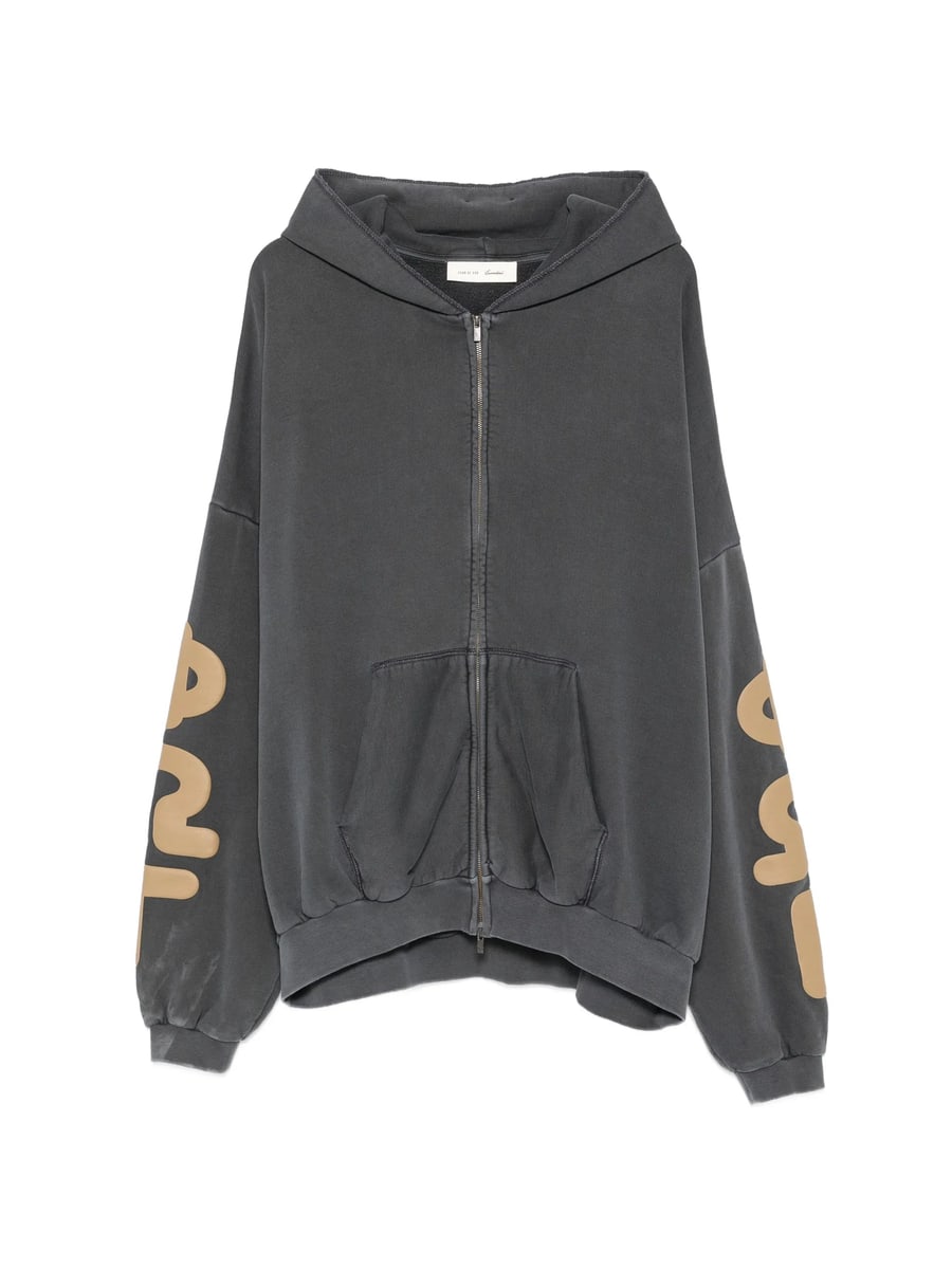 Fear of God Essentials Fear Of God Essentials Logo-print Zip-up Hoodie