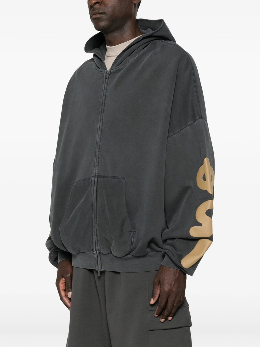 Fear of God Essentials Fear Of God Essentials Logo-print Zip-up Hoodie, view 3
