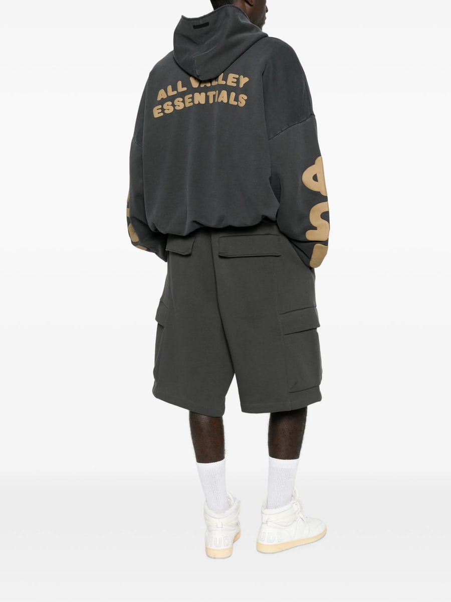 Fear of God Essentials Fear Of God Essentials Logo-print Zip-up Hoodie, view 5