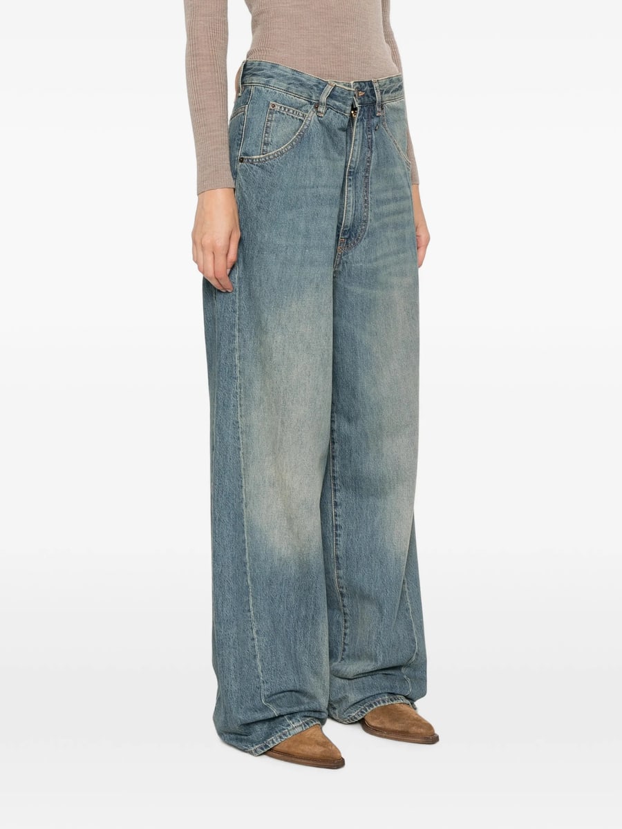 Darkpark Darkpark Asymmetric-waist Jeans, view 2