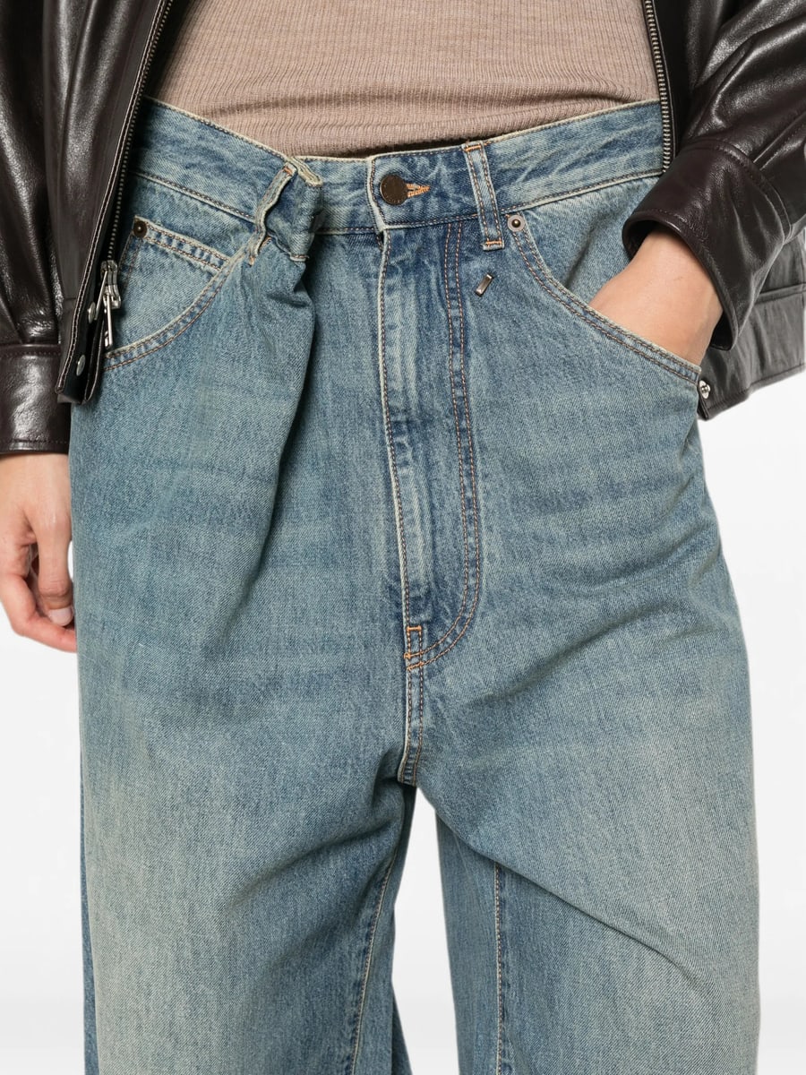 Darkpark Darkpark Asymmetric-waist Jeans, view 3