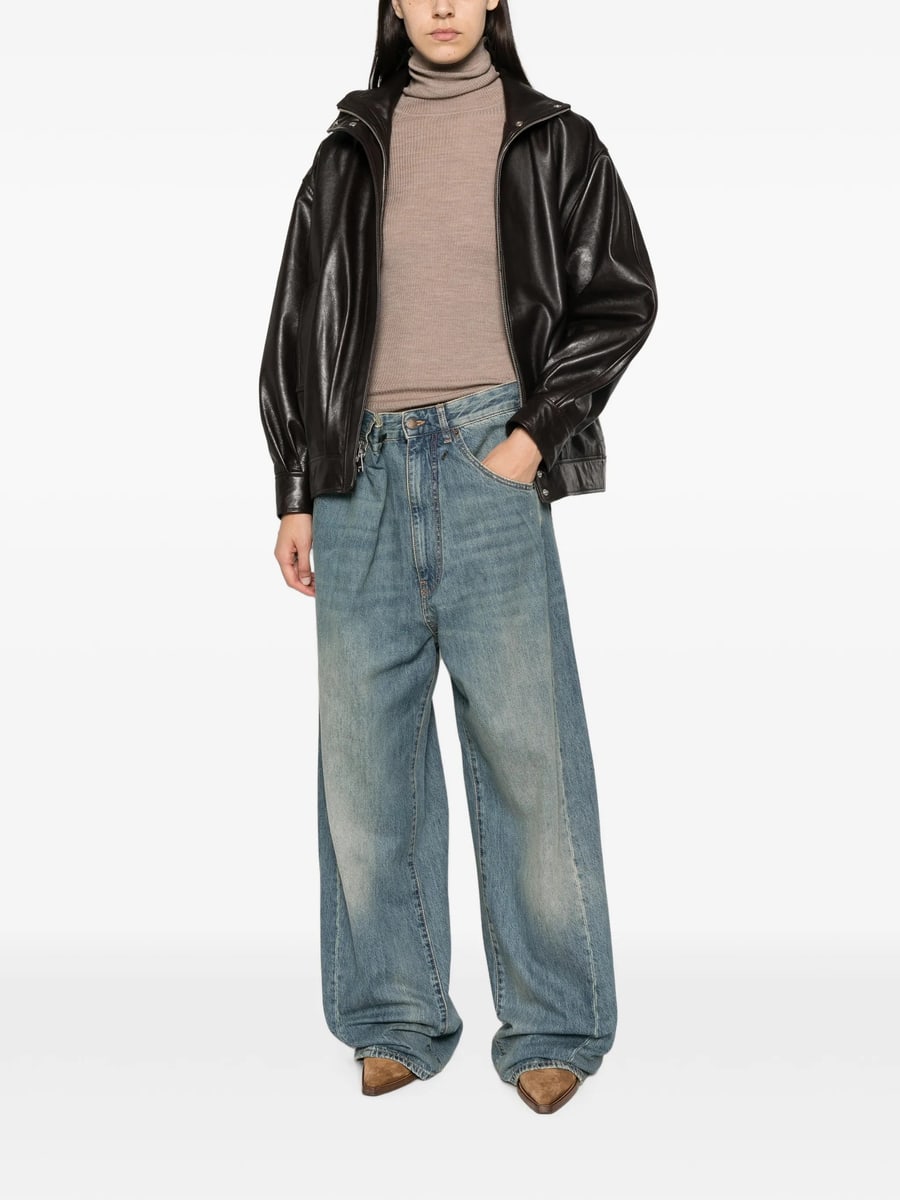Darkpark Darkpark Asymmetric-waist Jeans, view 4